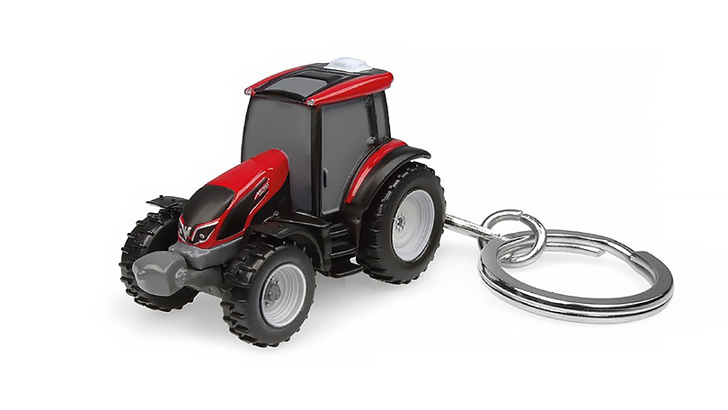 Valtra G135 Traktor 2017 červený - Klíčenka - 1:120 Universal Hobbies