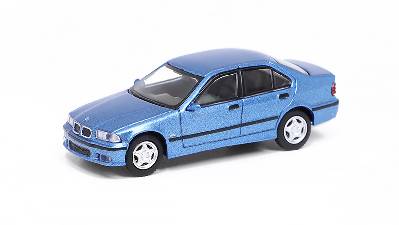 BMW M3 E36 1994 modrá 1:87 - Minichamps