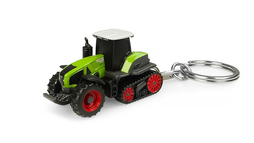 Claas Axion 960 Terra Trac 2016 zelený - Klíčenka 1:120 - Universal Hobbies