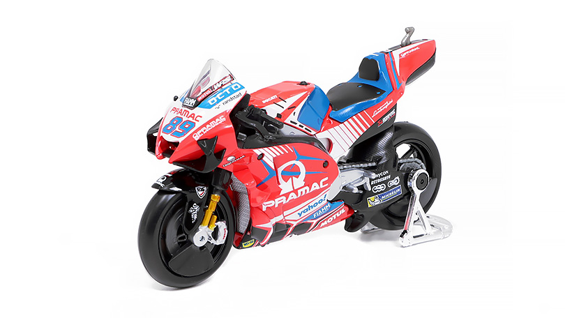 Ducati Desmosedici GP 2021 #89 Jorge Martin Pramac racing 1:18 - Maisto 