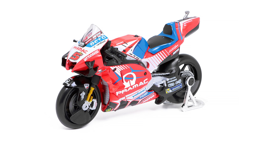 Ducati Desmosedici GP 2021 #5 Johann Zarko Pramac racing 1:18 - Maisto 