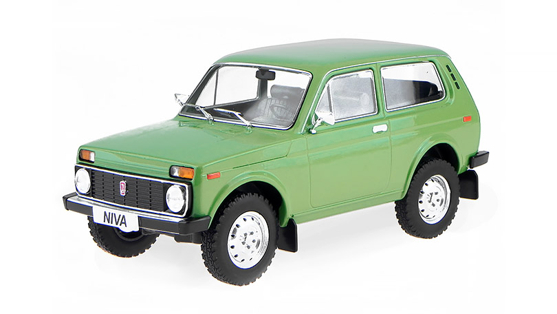 Lada Niva VAZ 2121 1976 olivová 1:18 - MCG