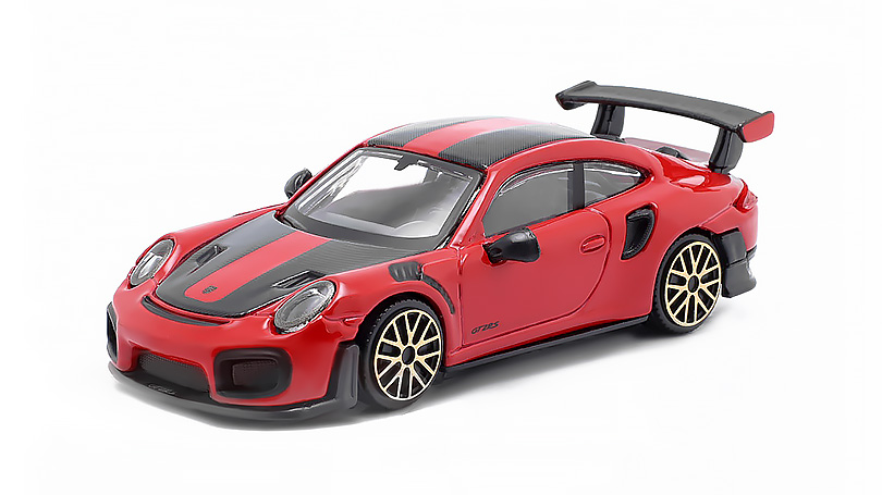 Porsche 911 GT2 RS 2018 červená - 1:43 - Bburago