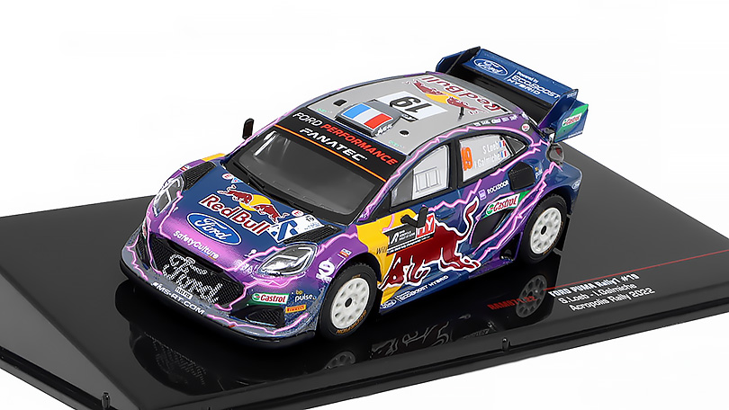 Ford Puma Rally1 #19 Acropolis Rally 2022 Loeb/Galmiche 1:43 - IXO Models