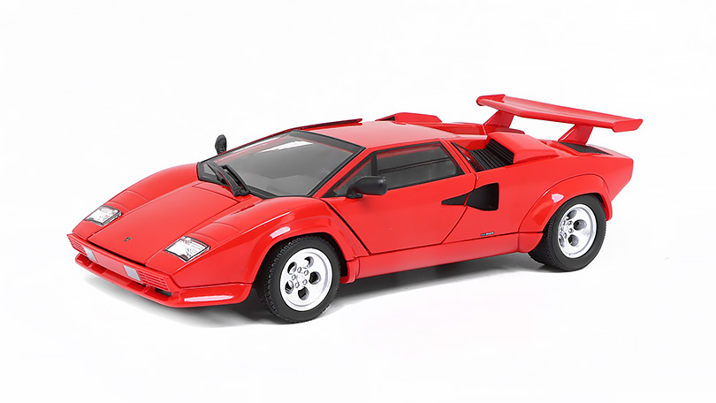 Lamborghini Countach LP 5000 S červená 1:24 - Welly