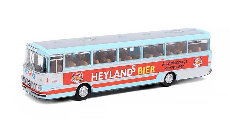 Setra S 140 ES KVG - Heylands beer 1:87 - Brekina