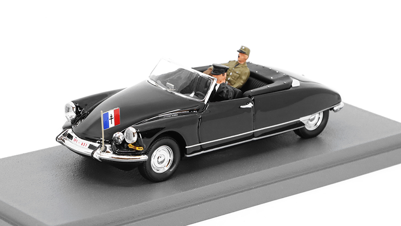 Citroen DS Cabriolet 1959 General Charles De Gaulle 1:43 - Rio Models