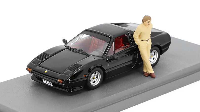 Ferrari 308 GTS 1982 s figurkou Kekeho Rosberga 1:43 - Best Model