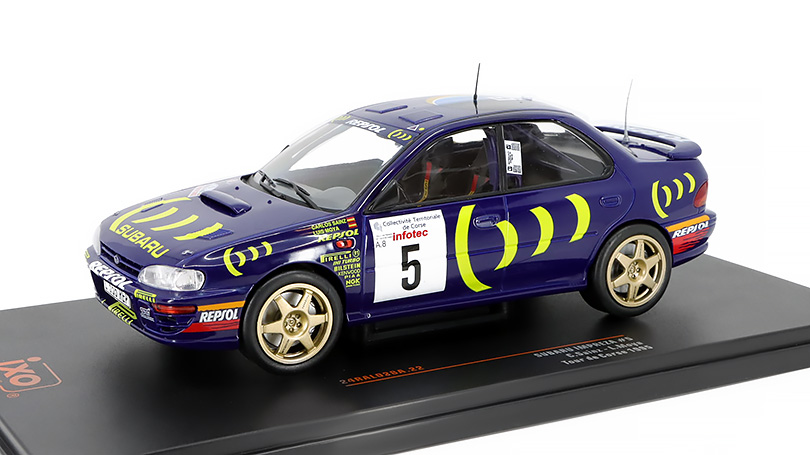 Subaru Impreza #5 Rallye Tour de Corse 1995 C.Sainz/L.Moya 1:24 - IXO Models