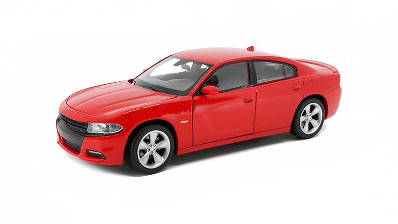 Dodge Charger R/T 2016 červený 1:24 - Welly