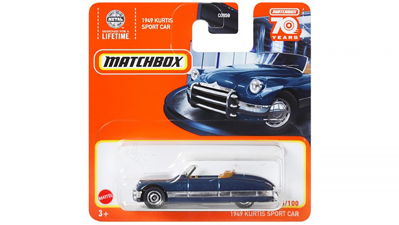 Kurtis Sport Car 1949 1:64 - MATCHBOX