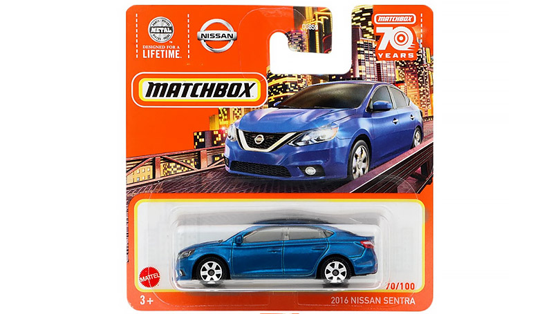 Nissan Sentra 2016 1:64 - MATCHBOX