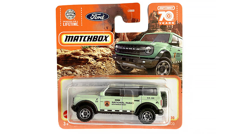 Ford Bronco 2021 1:64 - MATCHBOX