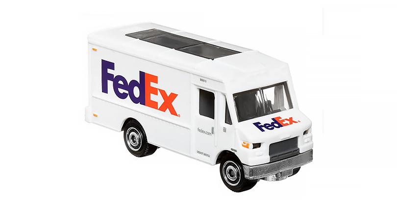 Express Delivery FedEx Nákladní Dodávka 1:64 - MATCHBOX