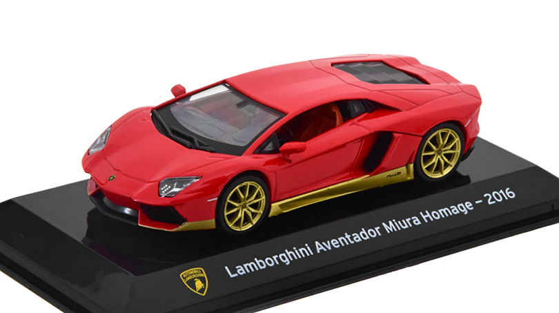 Lamborghini Aventador Miura Homage 2016 1:43 - Altaya časopis s modelem