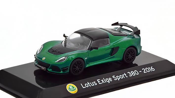 Lotus Exige Sport 380 2016 1:43 - Altaya časopis s modelem