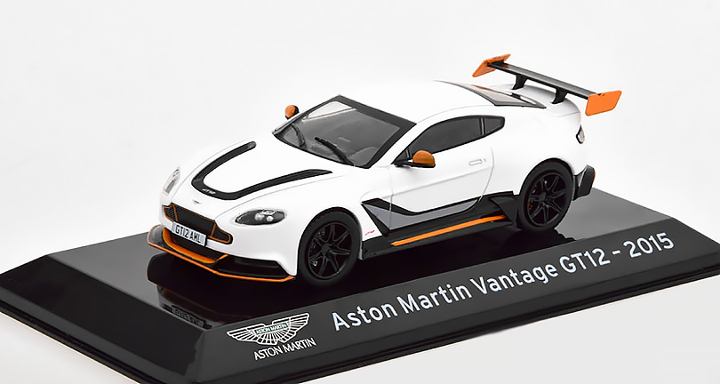 Aston Martin Vantage GT12 2015 1:43 - Atlas časopis s modelem