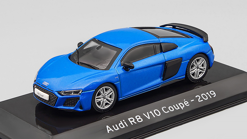 Audi R8 V10 Coupe 2019 1:43 - Altaya časopis s modelem