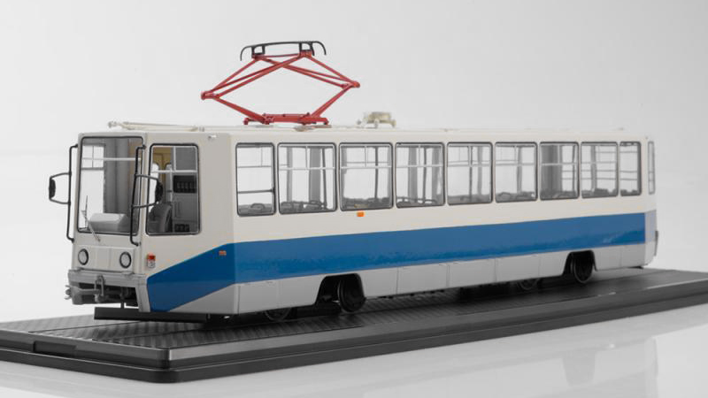 Tramvaj KTM-8 modrý 1:43 - SSM