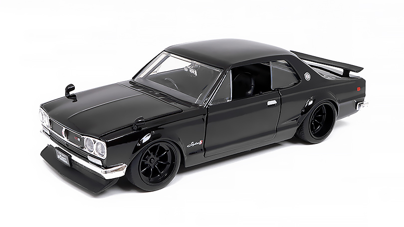 Nissan Skyline 2000 GT-R KPGC10 1973 z filmu Fast and Furious 1:24 - Jada Toys