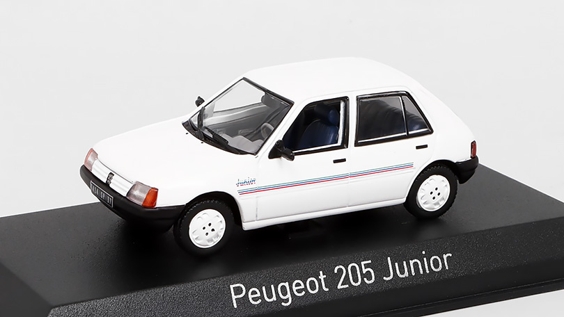 Peugeot 205 Junior 1988 1:43 - Norev