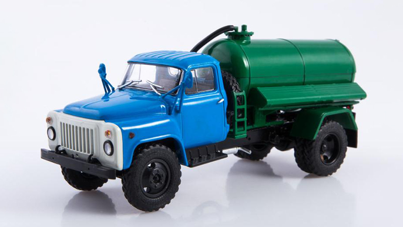 GAZ-53 ANM-53 Fekální Vůz 1:43 - Avtoistoria