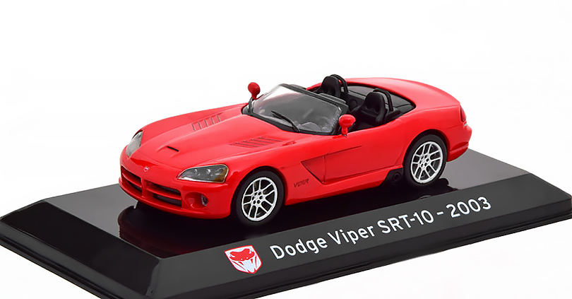 Dodge Viper SRT-10 2003 1:43 - Altaya časopis s modelem