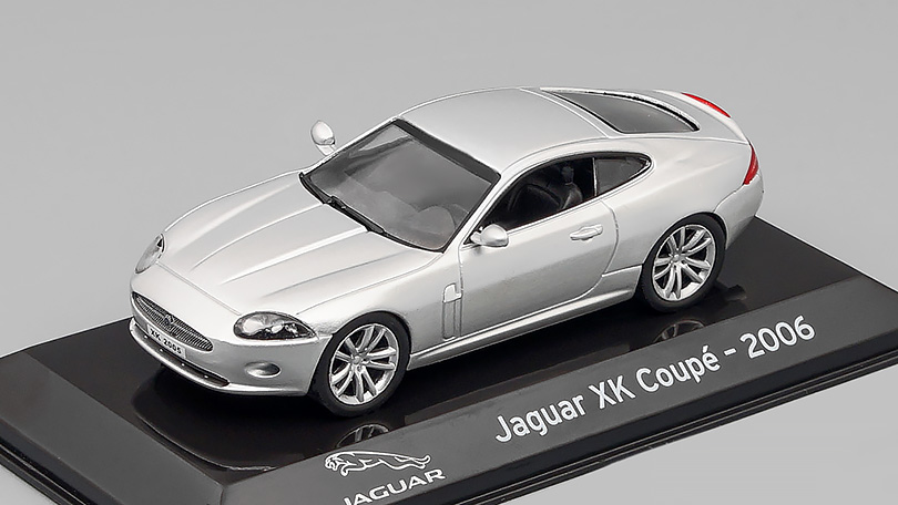 Jaguar XK Coup 2006 1:43 - Altaya časopis s modelem