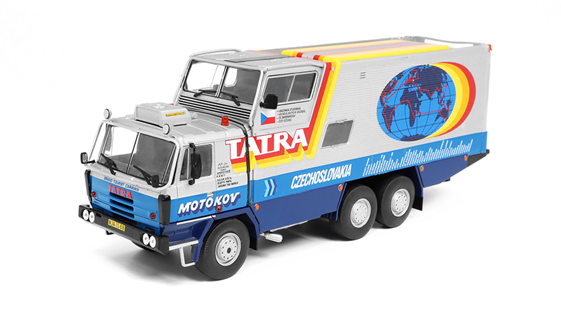 Tatra 815 GTC 1:43 - Kultovní náklaďáky minulé éry časopis s modelem #17