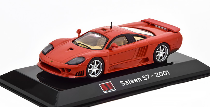 Saleen S7 2001 1:43 - Altaya časopis s modelem