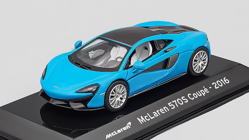 McLaren 570S 2016 1:43 - Altaya časopis s modelem