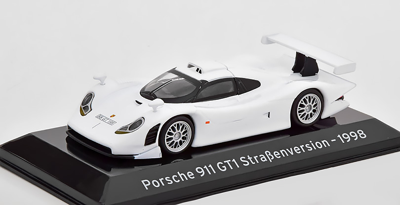 Porsche 911 GT1 Street Version 1998 1:43 - Altaya časopis s modelem