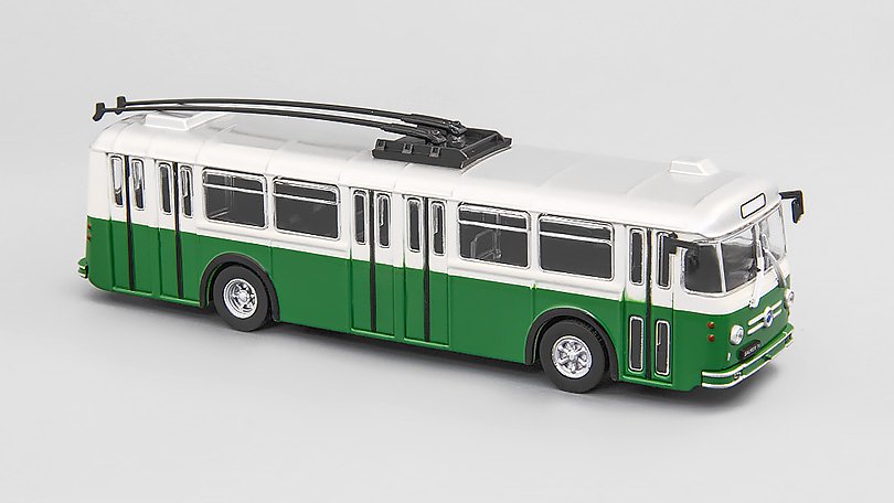 Saurer 4T trolejbus 1:72 Kultovní autobusy minulé éry časopis s modelem #39