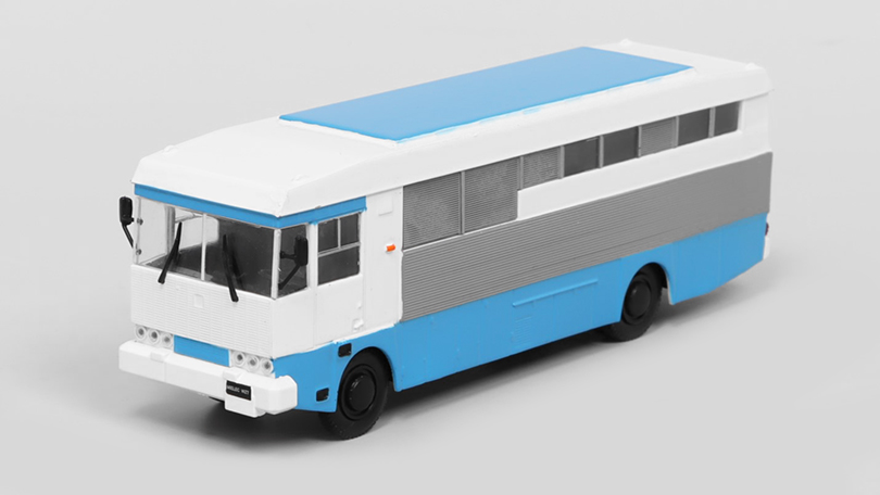 Jelcz-Mielec WZT 1:72 Kultovní autobusy minulé éry časopis s modelem #32