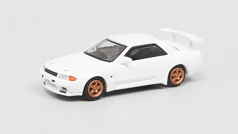 Nissan Skyline GT-R R32 bílá 1:87 - Lang Feng Model