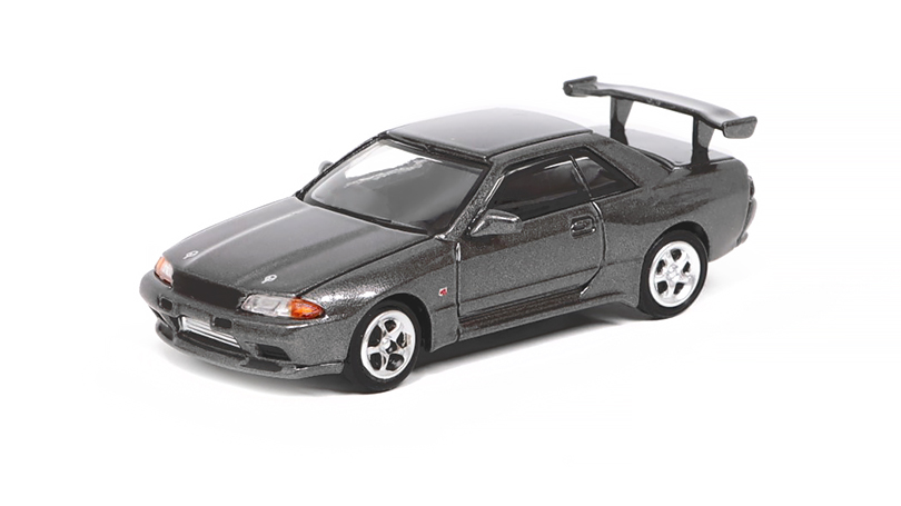 Nissan Skyline GT-R R32 tm. šedá 1:87 - Lang Feng Model