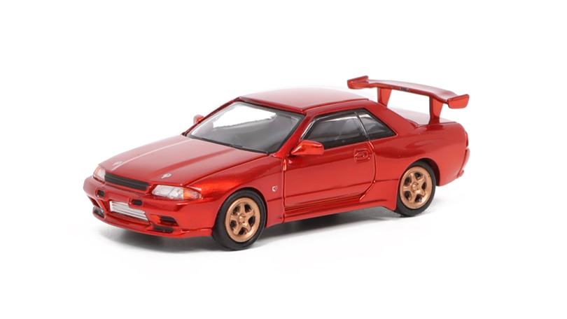 Nissan Skyline GT-R R32 červená 1:87 - Lang Feng Model