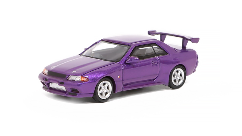 Nissan Skyline GT-R R32 fialová 1:87 - Lang Feng Model