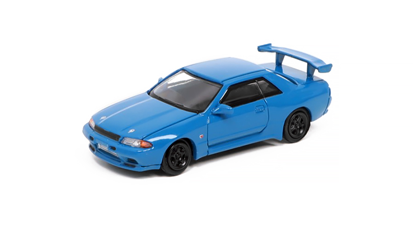 Nissan Skyline GT-R R32 modrá 1:87 - Lang Feng Model