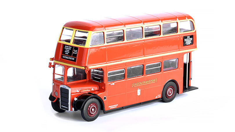 Leyland RTW 75 1:72 - Kultovní autobusy minulé éry časopis s modelem #5