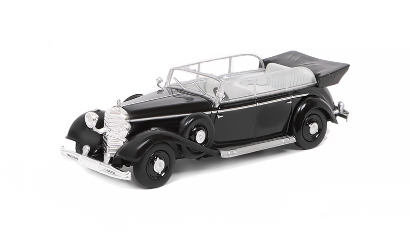 Mercedes-Benz 770 K 1938 černý 1:87 - Brekina