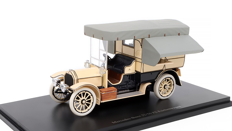 Mercedes-Benz 22/50 PS Küchenwagen 1913 1:43 - AUTOCULT