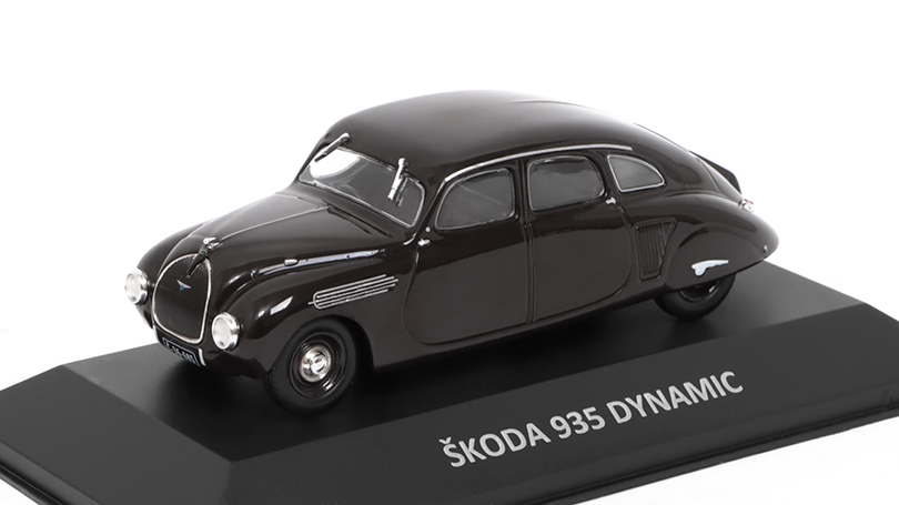 Škoda 935 Dynamic 1:43 Kaleidoskop slavných vozů časopis s modelem #74