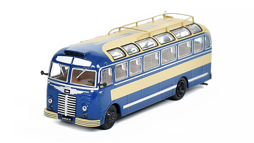 Ikarus 30 1:72 - Legendarní autobusy časopis s modelem #1