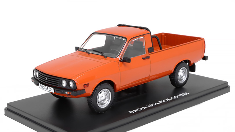 Dacia 1304 Pick-Up 1986 1:24 - časopis Nezapomenutelné auta #57 s modelem