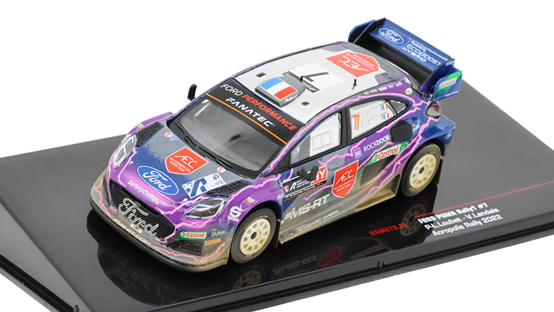 Ford Puma Rally1 #7 Acropolis Rally 2022 1:43 - IXO Models