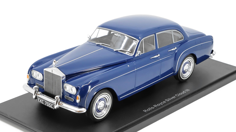 Rolls Royce Silver Cloud III modrá 1:18 - MCG