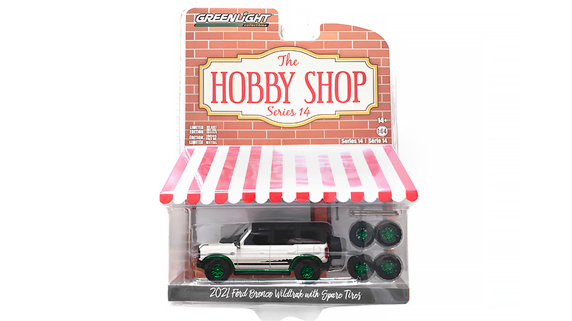 Ford Bronco Wildtrak 2021 The Hobby Shop 1:64 - GreenLight