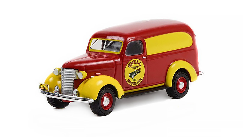 Chevrolet Panel Truck 1939 Shell Gasoline 1:64 - GreenLight