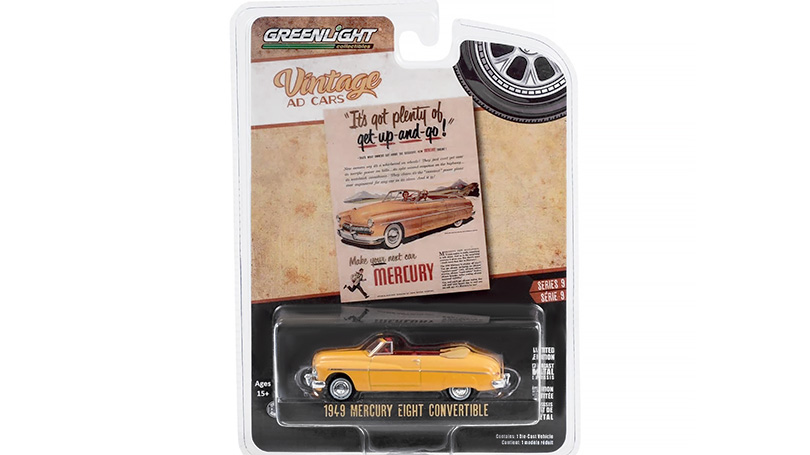 Mercury Eight Convertible 1949 1:64 - GreenLight